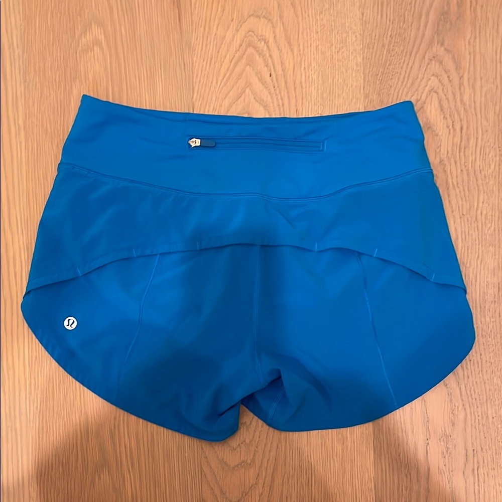 lululemon athletica Pool Blue Speed Up High-Rise Shorts